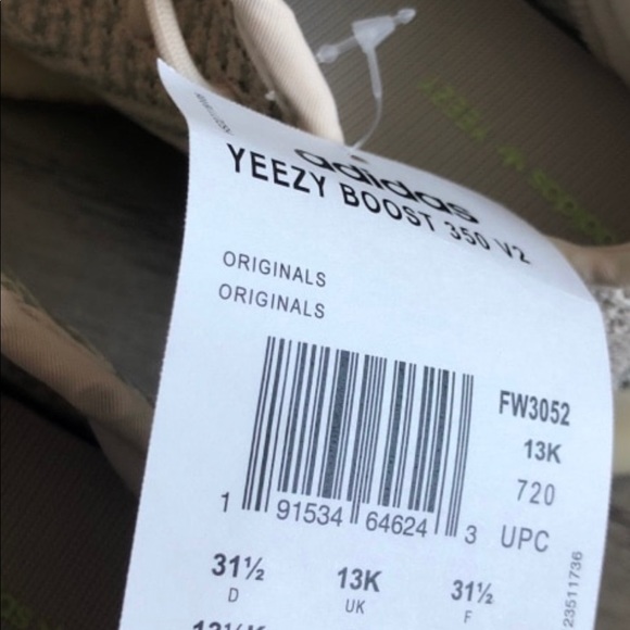 Adidas Yeezy 350 Boost V2 Citrin 13.5K - Picture 3 of 4